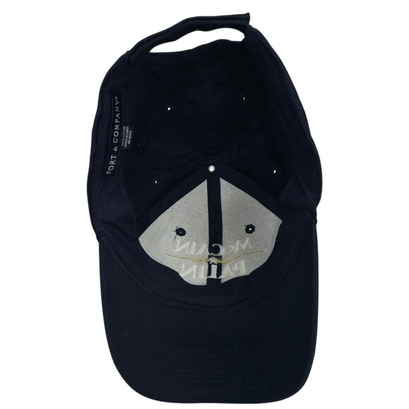 McCain Palin Country First Strapback Cap Trucker Baseball Hat 2008 Campaign Blue - Picture 5 of 14